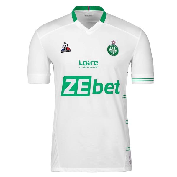 Tailandia Camiseta Saint étienne 2ª Kit 2021 2022 Blanco